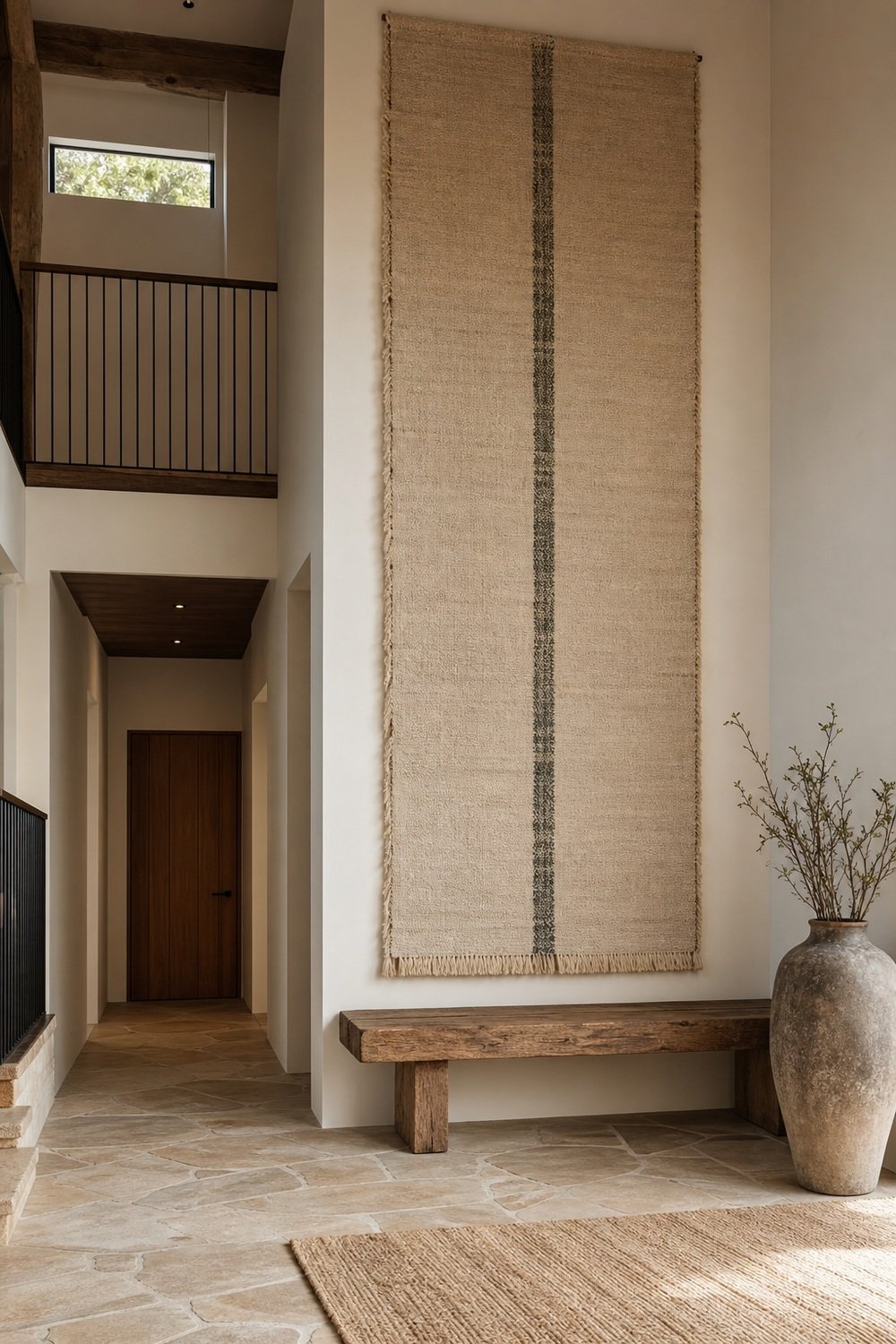 Tall Textile Tapestry for home wall decor ideas