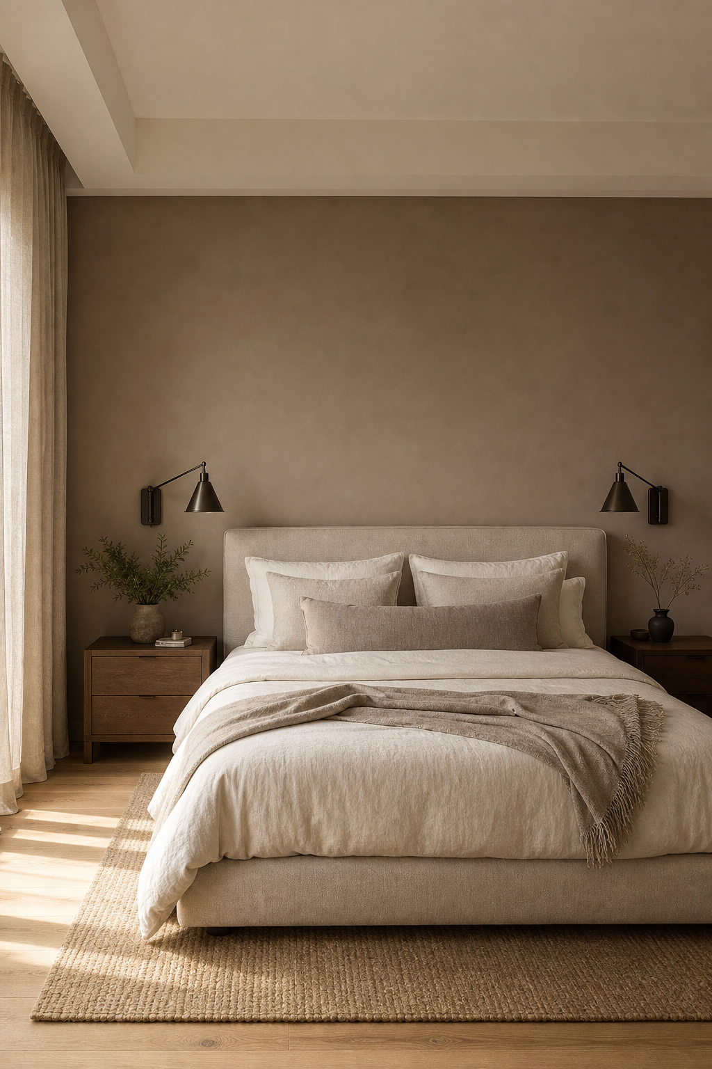 Add Depth With A Muted Accent Wall for Chill Room Aesthetic To Inspire Your Next Home Refresh