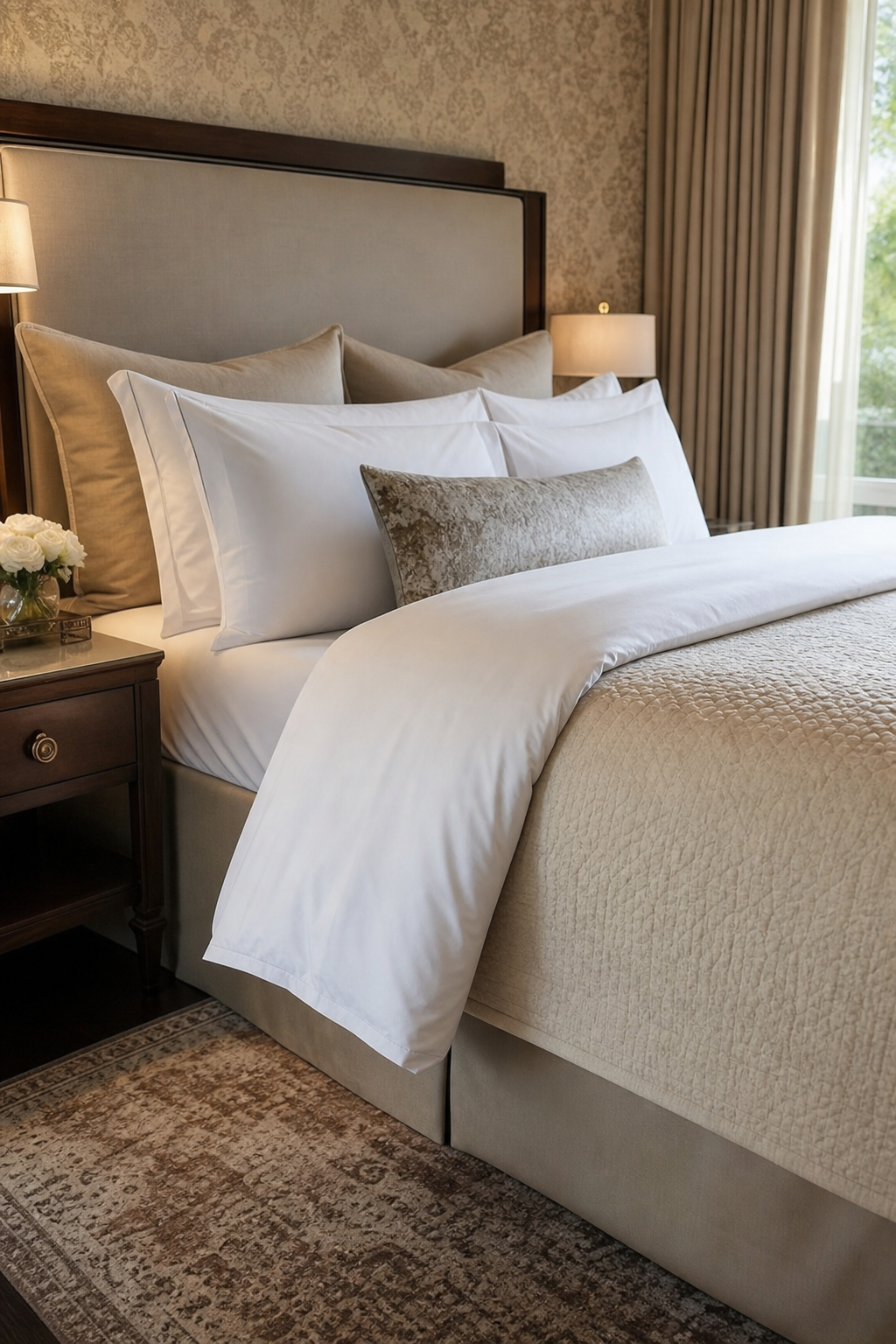 Fold Back The Duvet For A Hotel Look
