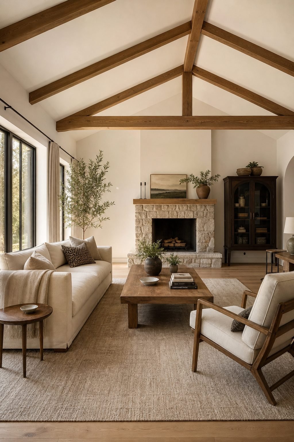 Keep The Rug Generous for Sofa Aesthetic To Anchor A Stylish Living Room