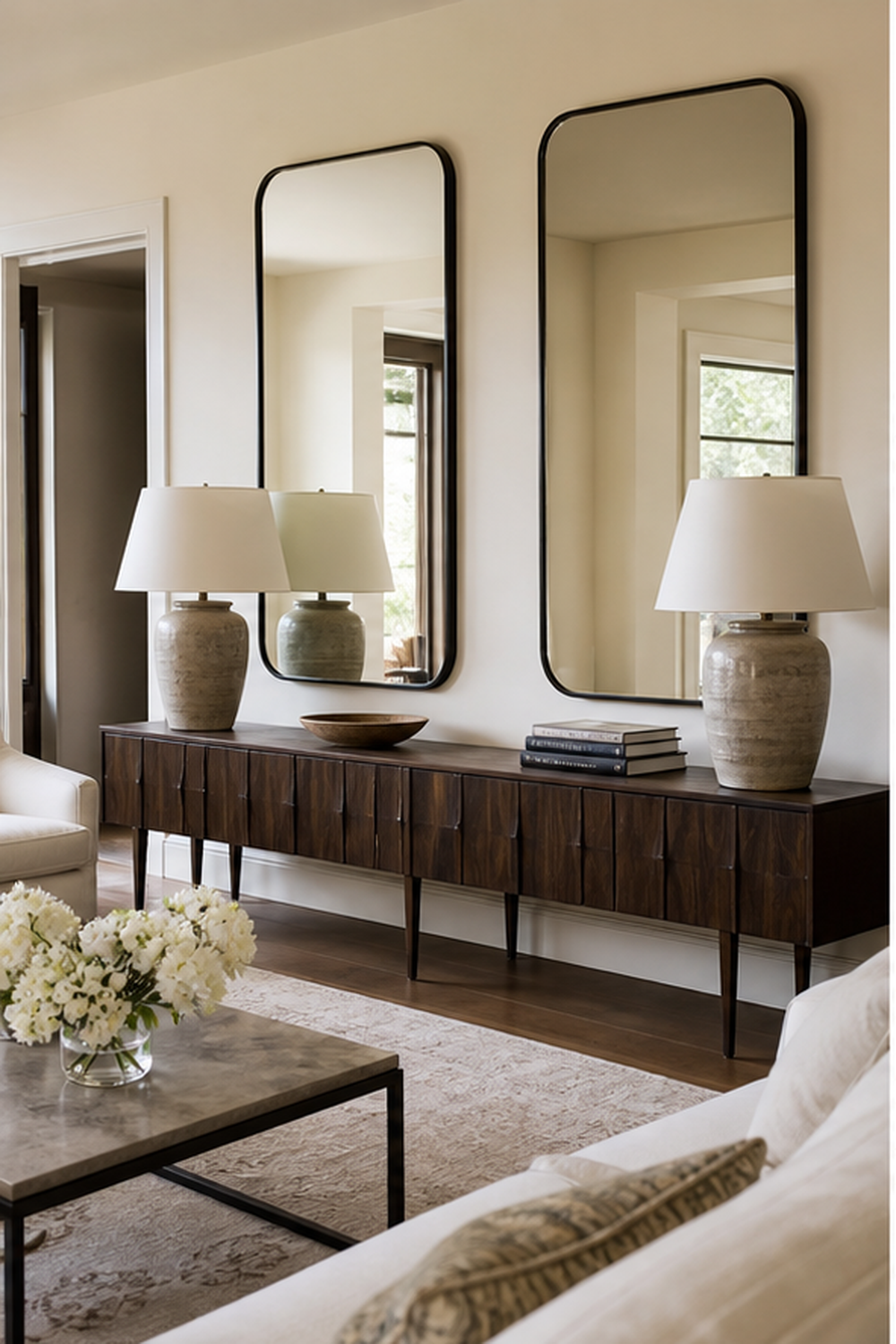 Gallery Pair Of Big Mirrors for big mirror ideas