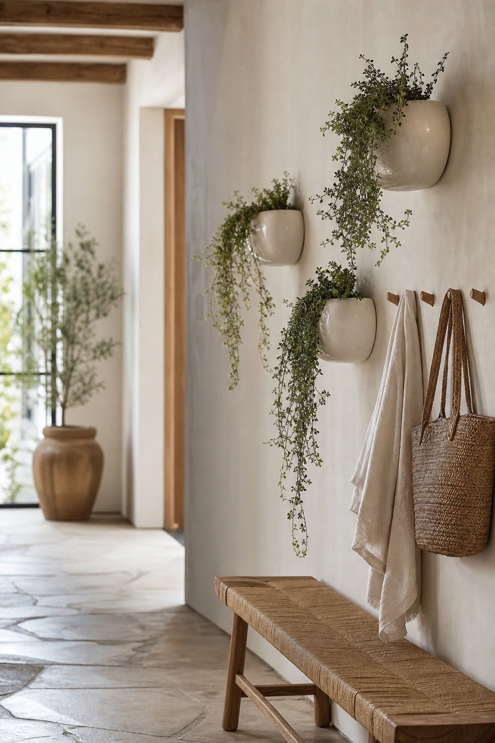 Wall-Mounted Planters for home wall decor ideas