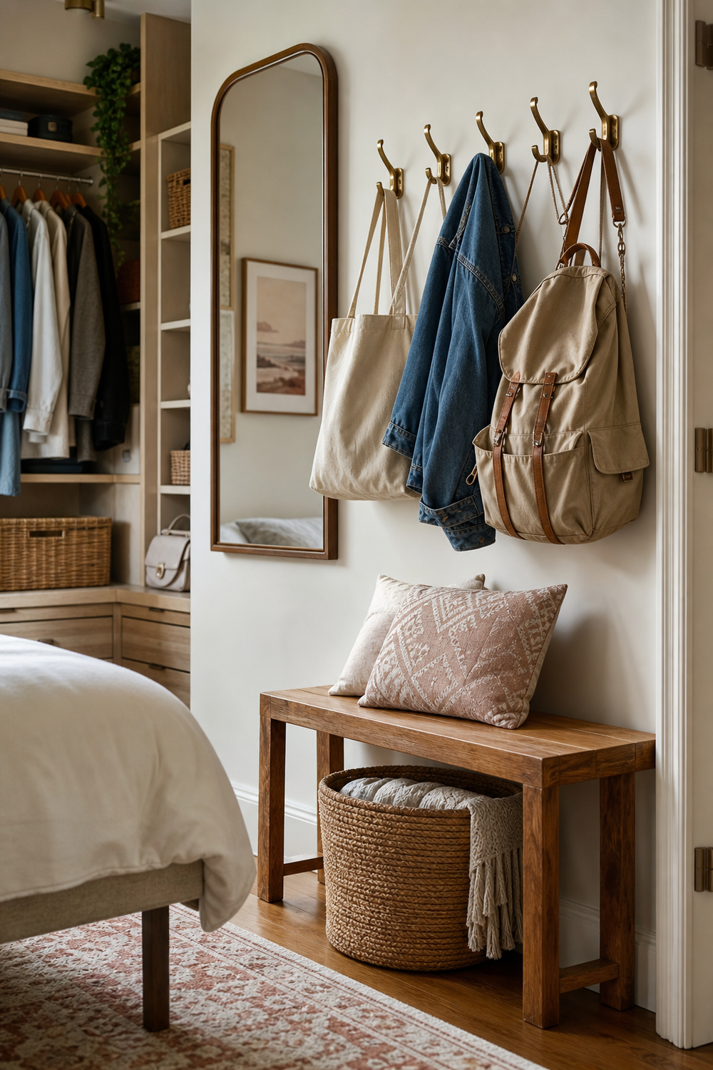 Use Wall Hooks For Daily Pieces for Teen Room Ideas To Inspire Your Next Home Refresh