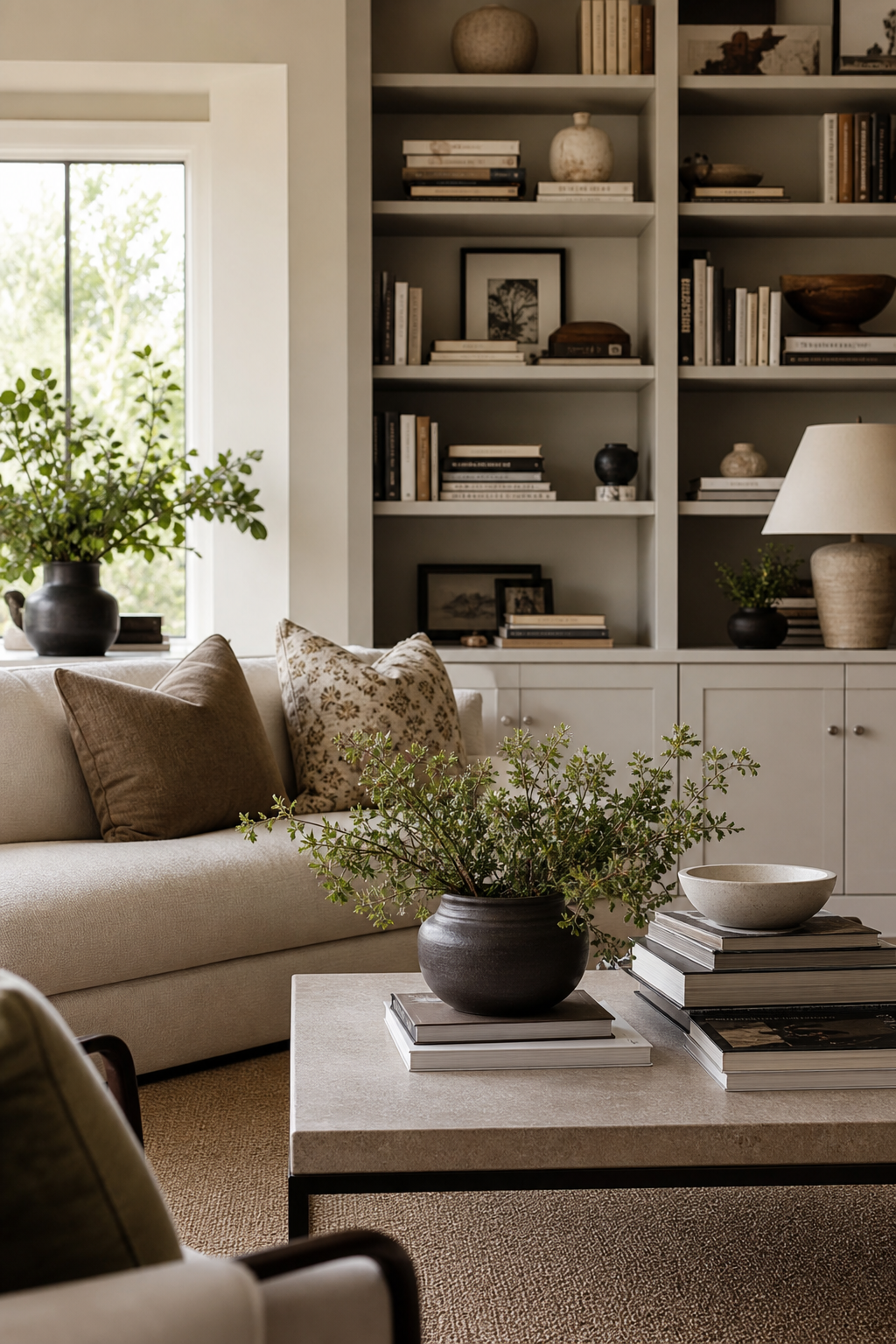 Use Books As Decor With Substance