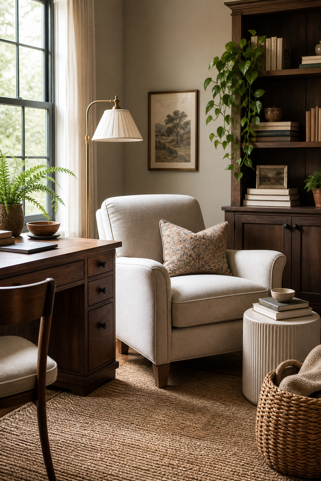 Create A Quiet Reading Chair Zone