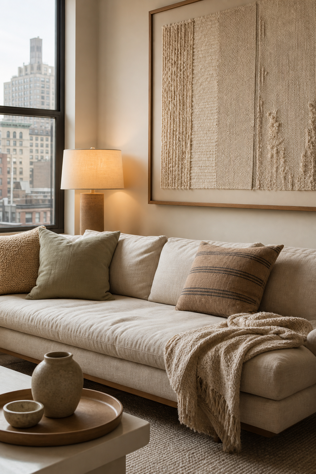 Bring Texture To Plain Rental Walls