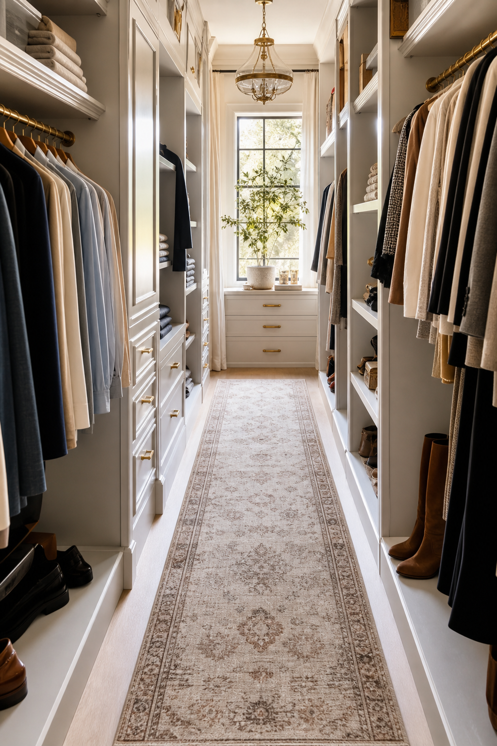 Bring In A Soft Runner Rug closet inspiration