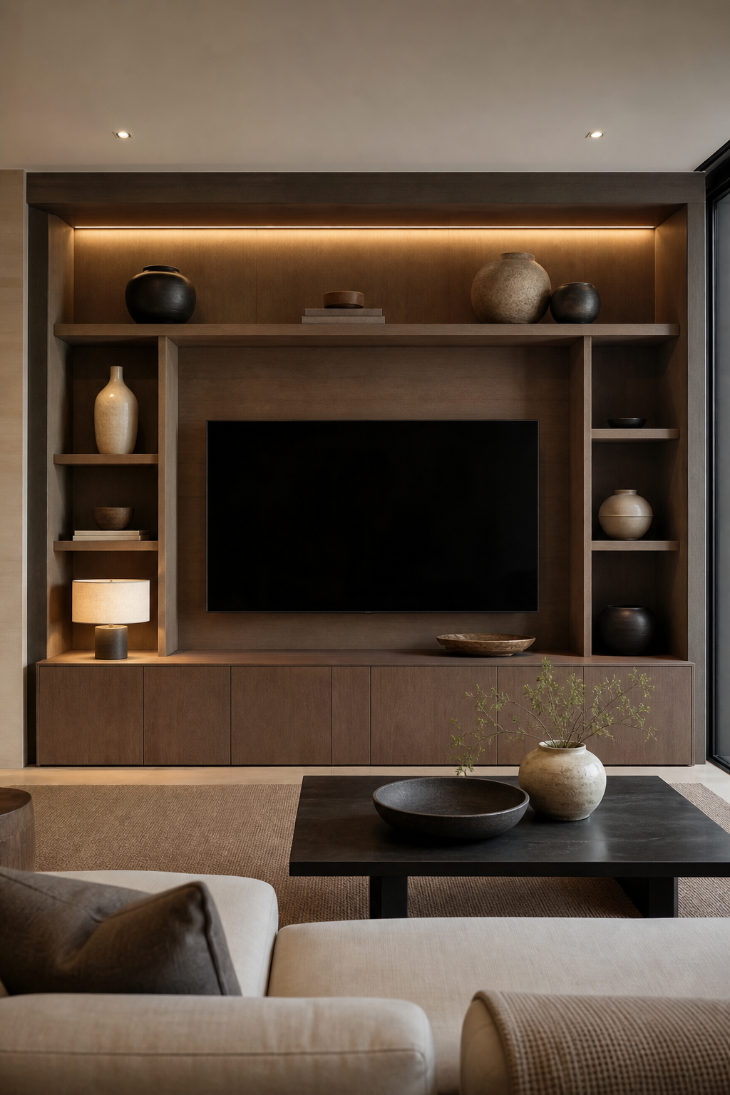 Design Around The Television Calmly