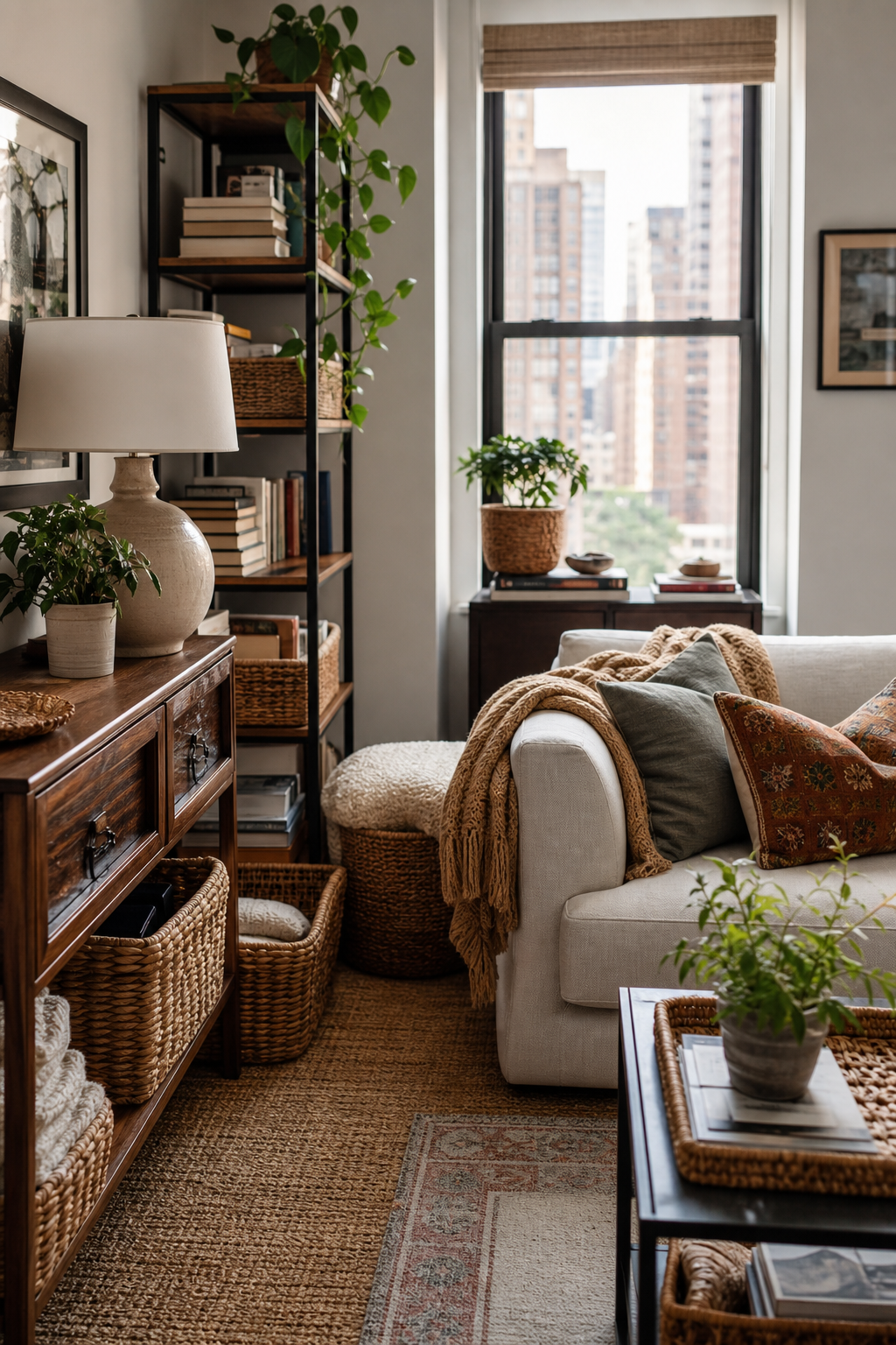 Use Baskets As Visible Storage