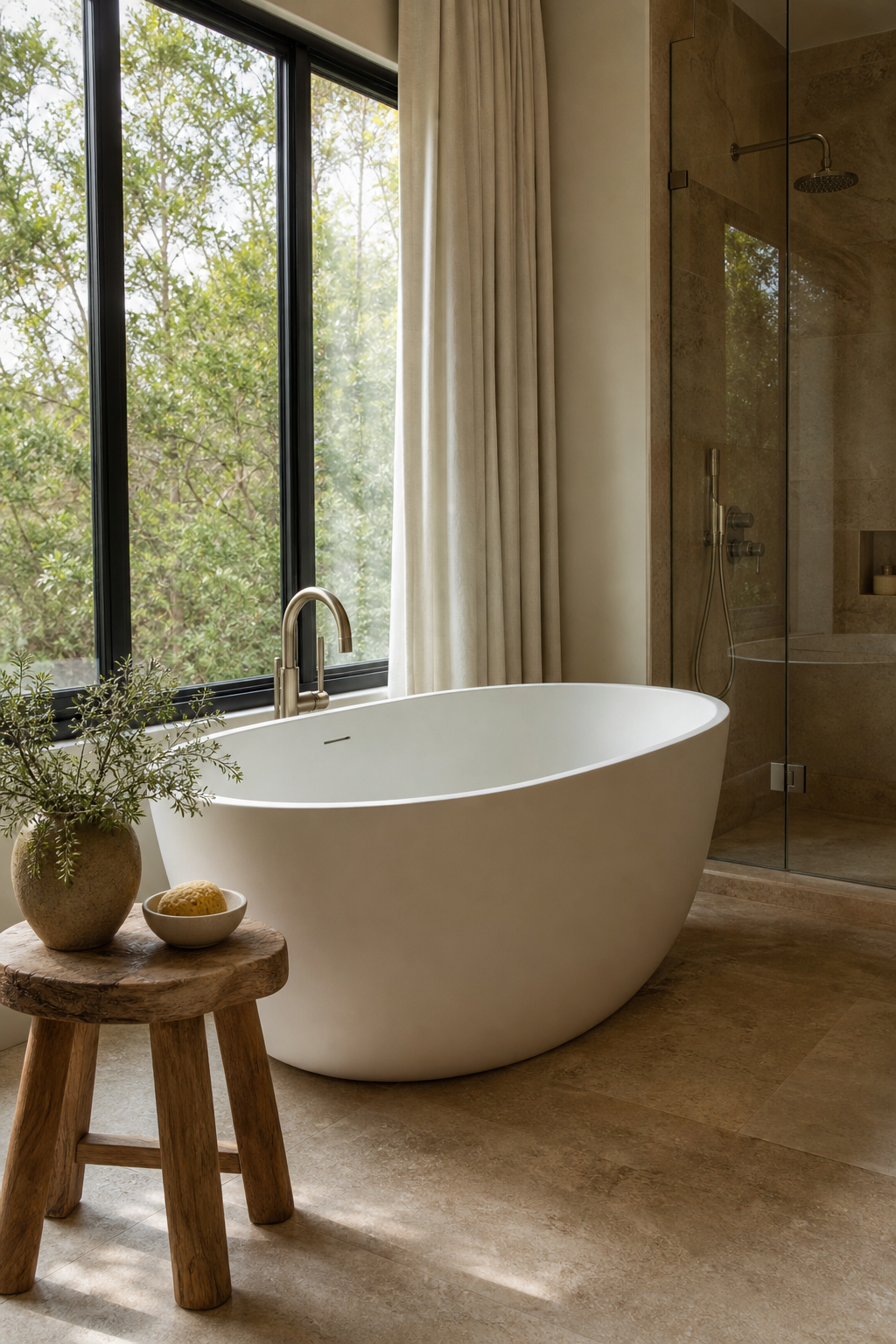 Anchor The Room With A Freestanding Tub
