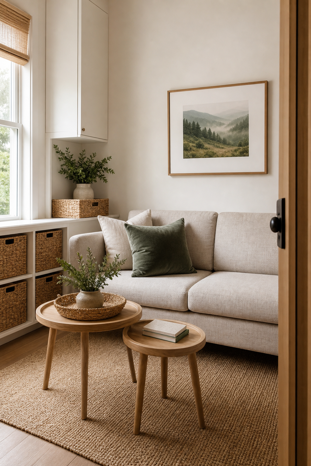 Room inspo aesthetic idea with make a small room feel intentional