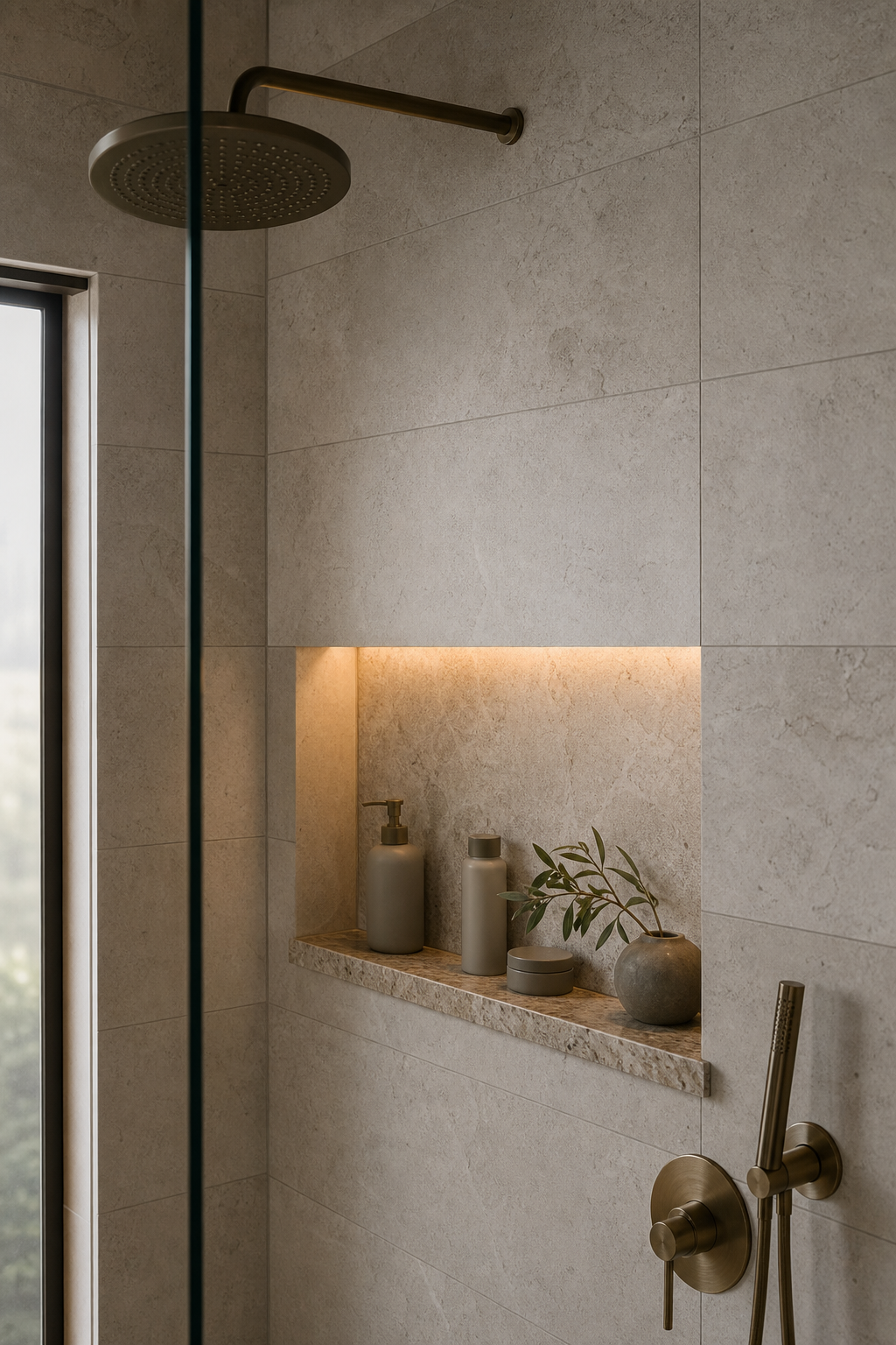 Make The Shower Niche Intentional
