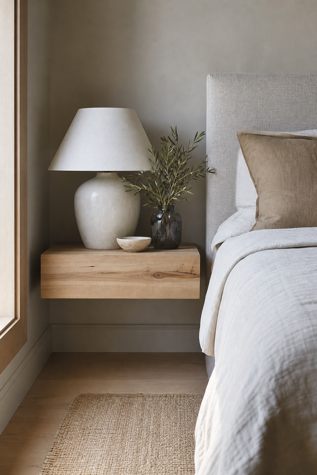 build a floating nightstand for DIY home decor