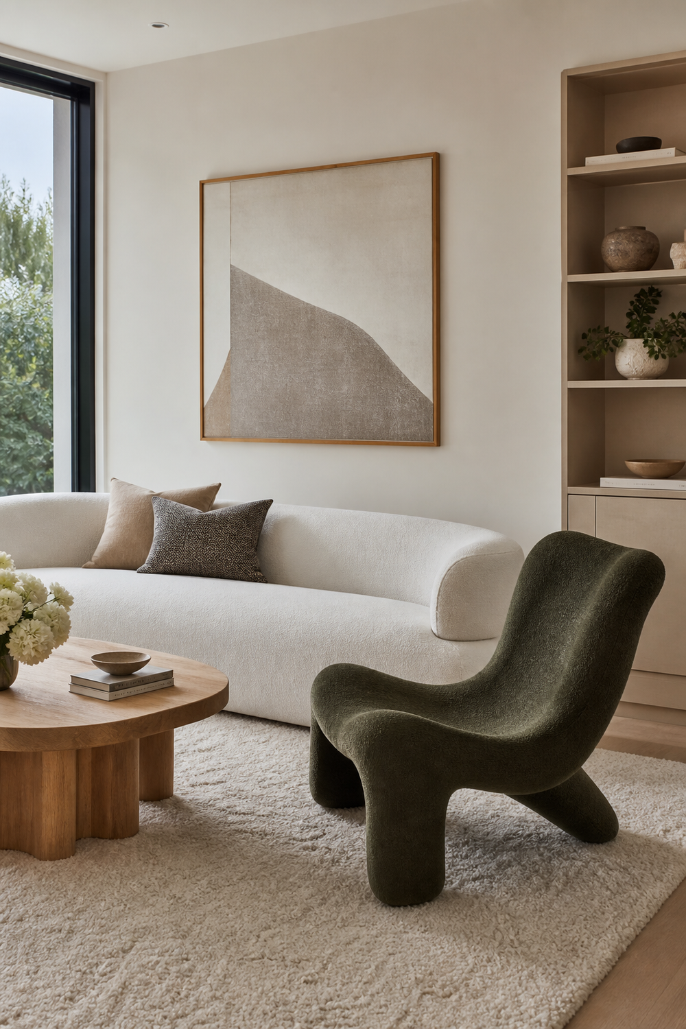 Let One Accent Chair Break The Match for Single Sofa Ideas To Anchor A Stylish Living Room
