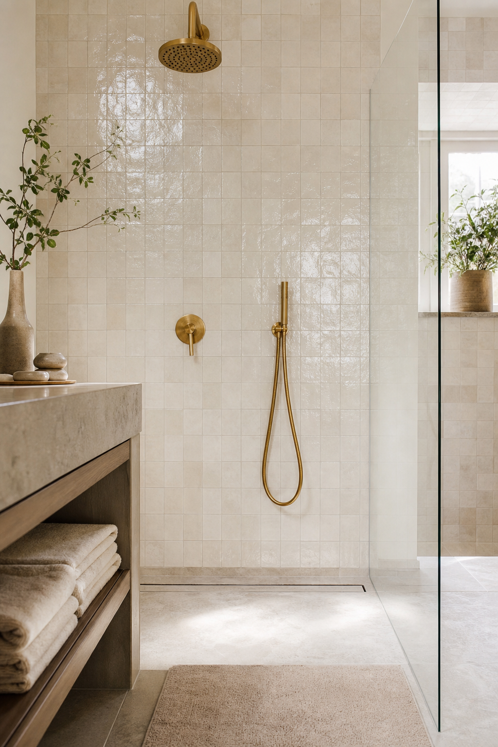 Use Zellige Tile For Subtle Movement