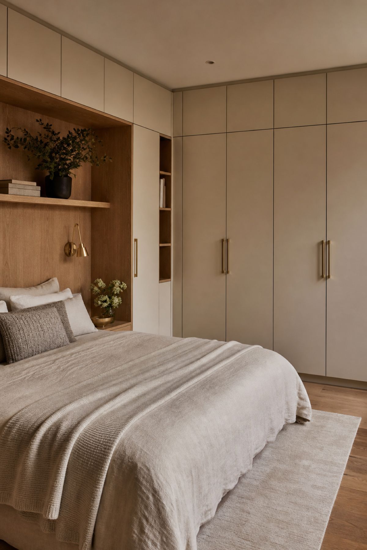 Make Storage Feel Built In for Bedroom Inspirations For A Cozy Stylish Retreat