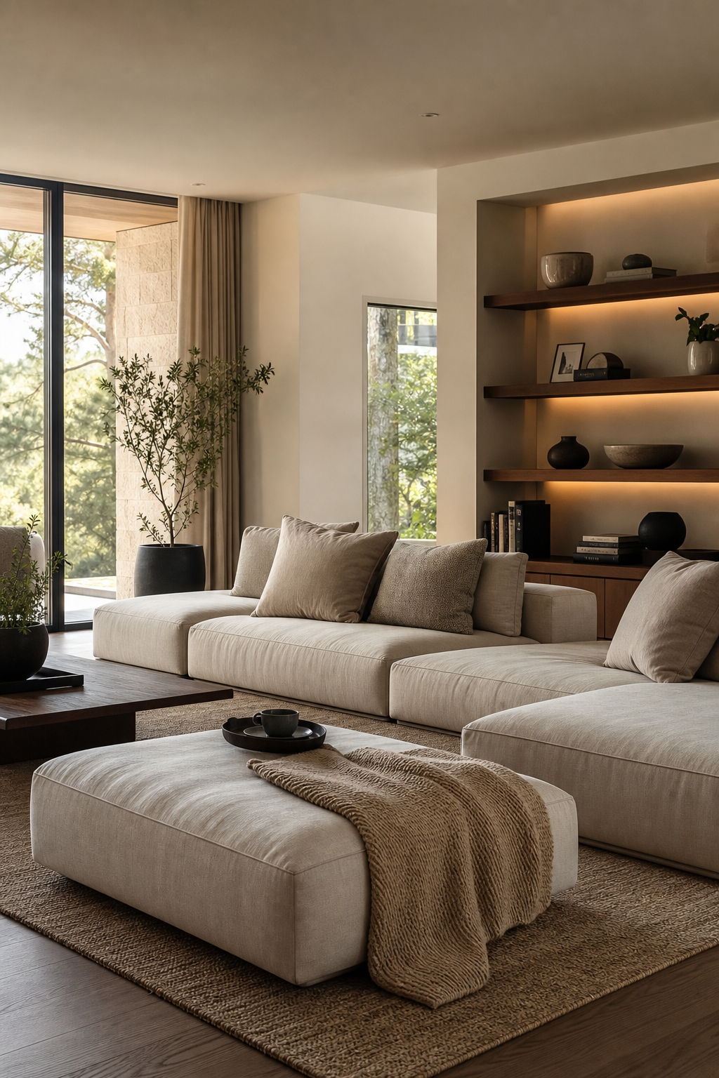 Choose A Modular Sofa For Flexibility for Minimalist Sofa Ideas To Anchor A Stylish Living Room