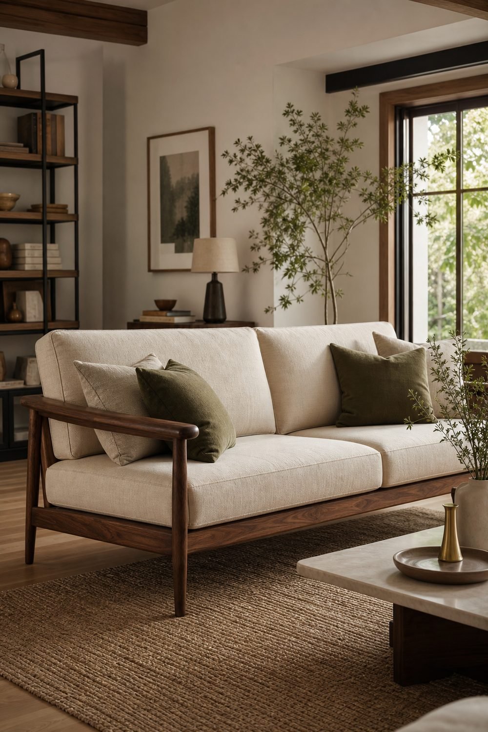 Frame The Sofa With Lighting for Sofa Ideas To Anchor A Stylish Living Room