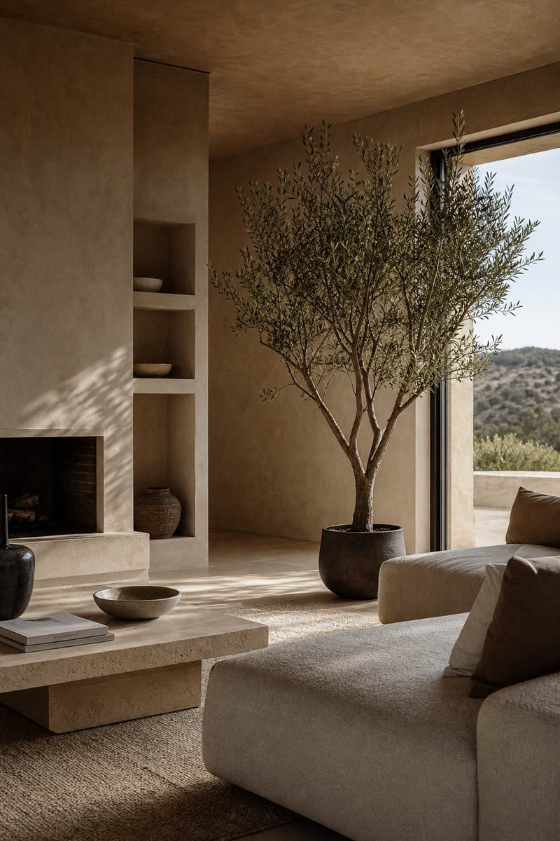Frame The Sofa With Lighting for L Shaped Sofa Designs To Anchor A Stylish Living Room