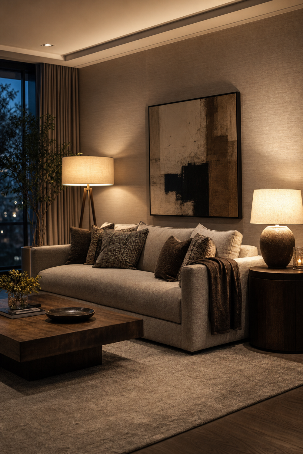 Frame The Sofa With Lighting for Trendy Sofas Ideas To Anchor A Stylish Living Room