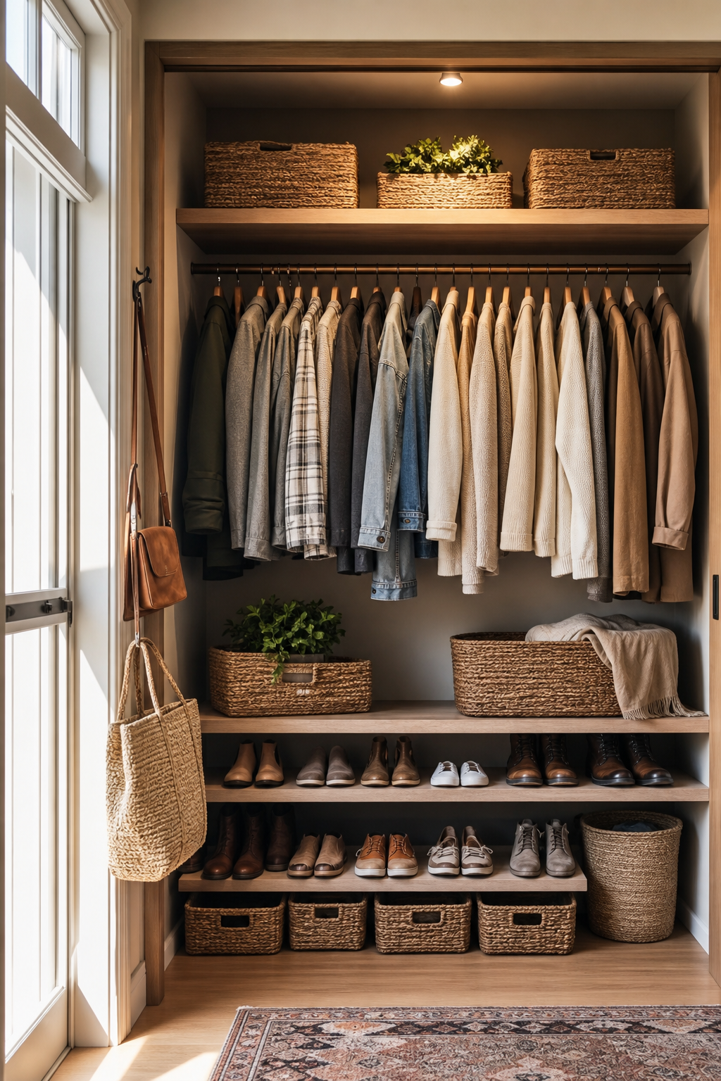 Use Matching Hangers And Baskets
