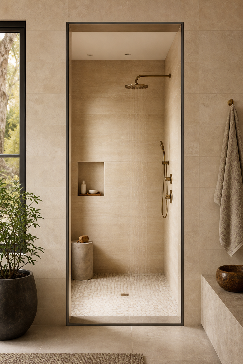 Frame The Shower Like Architecture