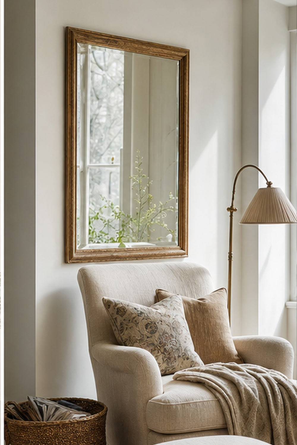 Mirror In A Reading Nook for picture mirror ideas