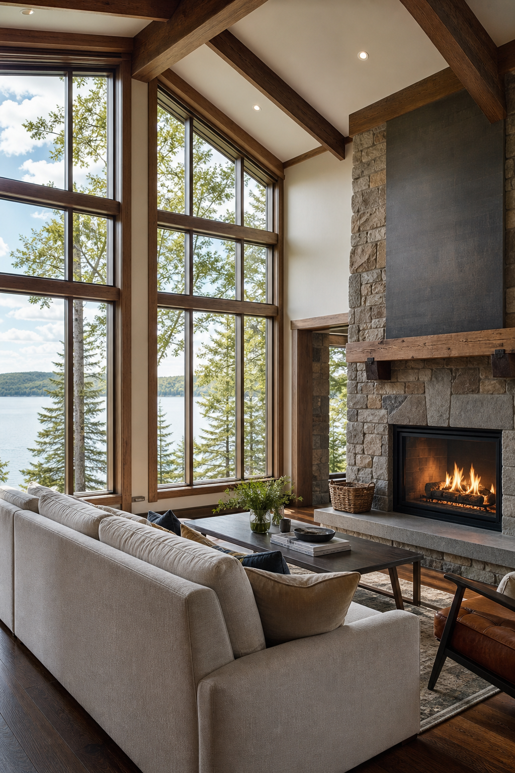 Make The Sofa Face The Best View for Trending Sofa Designs To Anchor A Stylish Living Room