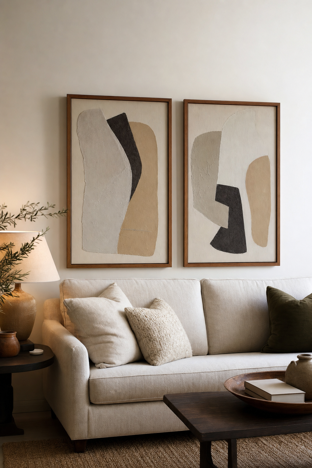make a minimal gallery pair for DIY home decor